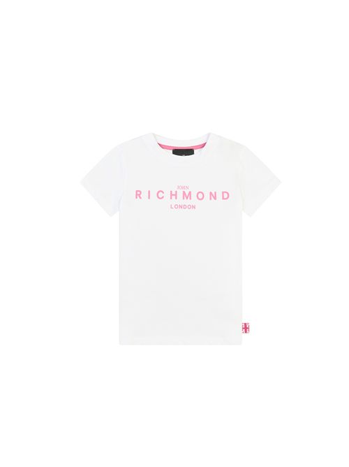 T-shirt, bambina, logata. JOHN RICHMOND | RGP25002TSWH